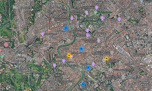 interactive map of Madonnelle